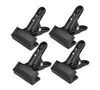 Uonlytech 4pièces Pince De Fixation Toile Fond Photographie Serre-Joint Métal Robuste pour Arrière-Plans Accessoires Support Polyvalents Anti-dérapants pour Studio Photo