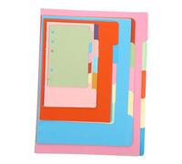 Uonlytech 5 ensembles Papiers à Volantes Perforés Pratiques pour Maison et École Papier de Remplacement pour Cahiers à Anneaux Résistant et Facile à Écrire