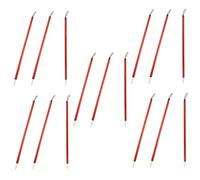 Uonlytech 5 Ensembles Pinceau D'écriture En Minuscules Stylos De Pour Étudiants Pinceau D'écriture De Poteau En Bambou Brown 3 Pièces * 5