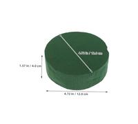 Uonlytech 5 pièces Bloc de Mousse Ronde Mousse Humide pour Compositions Durables pour Décorations Anniversaire Mariages et Fêtes