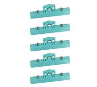 Uonlytech 5 pièces de Clips Fixateurs de Pages pour Partition de Piano en ABS Vert Clair, Support Portable pour Sorties Musicales