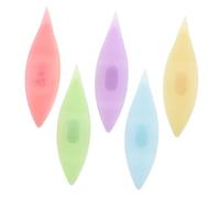 Uonlytech 5 Pièces Outils De Tricot Navette Navettes Accessoires De Métier à Tisser Navette à Tricoter Frivolité Dentelle Coloré Artisanat Matériel Petit Plastique