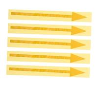 Uonlytech 5 Pièces Reflective Mailbox Arrow Stickers Self Adhesive Directional Signs For Walls Removable Outdoor Navigation Decals Weatherproof Marking Arrows