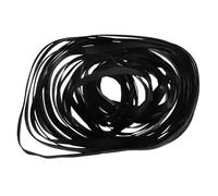 Uonlytech 50 Pièces Lot de Courroies Caoutchouc pour Enregistreur Plat Longueurs Mixtes Accessoires de Remplacement pour Lecteur Cassette DVD Maintenance