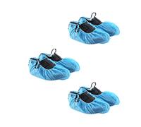 Uonlytech 50paires Surchaussures Antistatiques Non Tissé Antidérapantes Et Bleues Protège-Chaussures Imperméables pour Activités De Plein Air