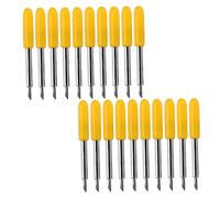 Uonlytech 50pièces Lames De Découpe pour Traceur Lames De Rechange pour Découpeuse Outils De Découpe pour Lettrage Informatique