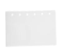 Uonlytech 52pièces Pochettes De Protection pour Album Photo Intercalaires Transparents Recharges pour Classeur PVC Pages De Rangement pour Photos