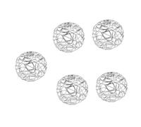 Uonlytech 5pièces Abat-jour Creux Forme De Boule Pour Suspension Accessoire Décoratif Pour Lampes Pour Salons Cuisines Bureaux Et Restaurants
