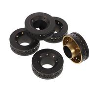 Uonlytech 5pièces Couvercle De Brûleur Pour Cuisinière à Gaz Distributeur Cuivre Noyau De Brûleur Pour Petit Capuchon De Cuisinière à Gaz