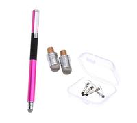 Uonlytech 5pièces Stylet Tactile Capacitif avec Embouts De Remplacement Ensemble pour Smartphone Et Tablette Couleur Rose Précision De Dessin Utilisation Facile