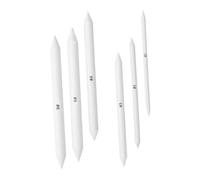Uonlytech 6 Pièces Crayons à Dessin Blancs Crayons Craie pour Surligner Outils de Dessin Effaçables Stylo Estompeur Outils Estompage pour Artistes Débutants