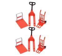 Uonlytech 6 pièces Jouets Circulation Garçon Fille Ensemble Modèle Miniature Barricades Routières Éducatives Apprentissage Sécurité Trafic