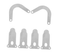 Uonlytech 6 Pièces Plaques de Soupape pour Compresseur Air de U et Tongue Shape Accessoires de Remplacement pour Compresseurs à Piston avec Résistance Fatigue Thermique et Gestion Optimisée