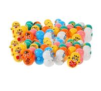 Uonlytech 60 pièces Mini Jouets Toupie Animaux Cartoon Plastique Jouets Miniatures pour Garçon Fille Cadeaux Anniversaire Fête Garçon Fille Modèles Aléatoires Colorés Couleur Aléatoire