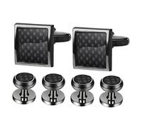 Uonlytech 6pièces Boutons De Manchette Et Clous pour Smoking Homme Ensemble De Boutons De Manchette Et Clous pour Hommes Accessoires De Smoking