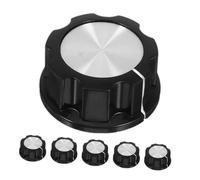 Uonlytech 6pièces Boutons De Remplacement Pour Minuterie Commande De Four Et Cuisinière Boutons De Commutateur Compatible Avec Barbecue Four Électrique Et Cuisinière à Gaz