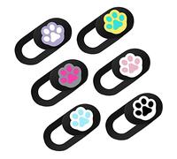 Uonlytech 6pièces Cache-Webcam Coulissant pour Ordinateur et Tablette de Lot de Cache- pour Ordinateur Portable et Téléphone