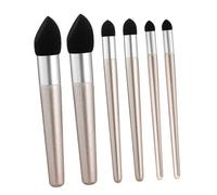 Uonlytech 6pièces Éponge De Mélange pour Artiste Outils De Mélange Éponge Stylo Éponge De Croquis Dessiner Estompe Ombre Lavable Réutilisable Applicateur Pinceau Estomper Instrument