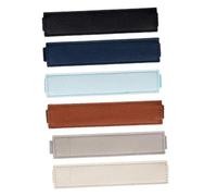 Uonlytech 6pièces Pochette à Stylo PU avec Élastique Lot de Étui De Rangement Élégant pour Carnets Et Agendas Accessoire Pratique pour Stylo Unique pour Offrir