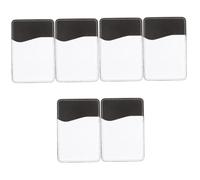 Uonlytech 6pièces Porte-Cartes Adhésif pour Téléphone Pochette Arrière Universelle pour Cartes De Crédit Et Espèces Compatible avec Les Smartphones