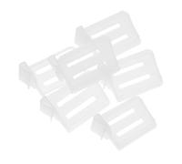 Uonlytech 6pièces Rangement Pour Réfrigérateur Séparateurs Réglables Transparents Clips De Tiroir Extensibles Pour Commode Cuisine Salle De Bain