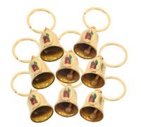 Uonlytech 8 Pièces Vintage Metal Mary Bell Keyrings Decorative Purse Charms For Handbags Lightweight Retro Style Keychain Set For Christmas And Birthday Favors