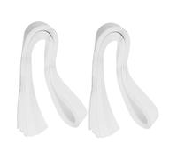 Uonlytech 80 Pièces Papier à billets notes enveloppe assorti sangles de monnaie sangle d' bracelet en papier monnaie bandes de papier-monnaie pratiques blanche