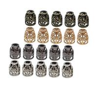 Uonlytech 80Pièces Accessoires de Corde Multifonctionnels Bouchons de Corde DIY pour Décoration Utilisation Quotidienne