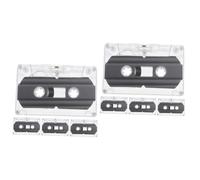 Uonlytech 8pièces Cassette Audio Vide Enregistrements Personnalisés pour Fêtes Et Célébrations Décoration Créative De Enregistrement pour Et Messages Personnels