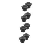 Uonlytech 8pièces Couverture De Ventilation Ronde Pour Climatisation Rv Déflecteur Pour Sortie Air De Camping-car Accessoire Pratique Et Étanche Pour Intérieur De