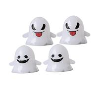 Uonlytech 8pièces Lampe Led Halloween Décorative Fantômes Suspendus Accessoires De Fête Ambiance De Festival Éclairage Intérieur Et Extérieur