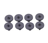 Uonlytech 8pièces Roulettes De Panier Inférieur Pour Lave-vaisselle Kit De Réparation Plastique Accessoires Compatibles Avec Marques