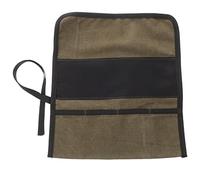 Uonlytech À Outils en Toile Pochette Enroulable Organisateur De Clé avec Poches Ciseaux À Bois Marteaux Gouges Outils De pour Mécanicien Charpentier Électricien