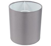 Uonlytech Abat-Jour Cylindrique en Tissu Gris pour Lampe de Table et Plafonnier Petit Abat-Jour Rond en Tissu Effet Lin Éclairage Doux pour Salon et Chambre Décoration Élégante et