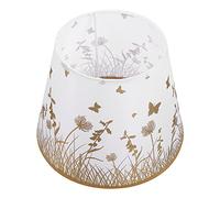 Uonlytech Abat-Jour Élégant En Tissu Pour Lampe De Bureau Et Salon Couverture De Lampe Décorative Beige 8.66X5.51X6.69In Protection Contre La Poussière Et Installation Facile
