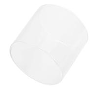 Uonlytech Abat-Jour et Facile à Transporter en Verre Transparent Protecteur Élégant pour Lanterne à Gaz D'extérieur pour Activités en Plein Air