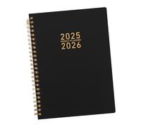 Uonlytech Academic Planner Portable Weekly Monthly Calendar Habit Tracker Twin Wire Binding English Daily Organizer For Work And Study