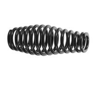 Uonlytech Acier Poignée Noir à Ressort de Poêle Inoxydable en Bois | Forme Tour Effilée, Diamètre Intérieur 1,50cm, Prise Confortable, Usage pour Foyer et Four