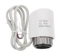 Uonlytech Actionneur Thermique De Chauffage Au Sol Bouton Thermostat, Contrôle De Température Ac230v, Vanne Électrothermique Compatible Chauffage Central, Installation Résidentielle, Usage Permanent