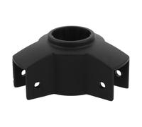 Uonlytech Adaptateur de Base pour Pied D’Enceinte 28mm en Plastique Noir | Support Triangulaire Léger, Manchon de Montage 28mm, pour Pied D’enceinte et Stand de Haut-parleur