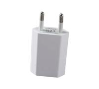 Uonlytech Adaptateur De Prise Européenne USB Mural 1a Blanc pour Smartphones Et Tablettes, Convertisseur International Compatible Voltage Ac220-240v, Chargeur Compact Et Portable De 4ᵉ Génération