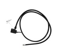 Uonlytech Adaptateur de Valve Vélo Presta avec Tuyau Antigel 80 Cm, Accessoires Compresseur D'air Polyvalents pour Pompe à Vélo, Kit de Gonflage Rapide et Solide, Compatible Valves