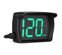 Uonlytech Afficheur Large Compatibilité Tête Haute Hud pour Voiture et Compteur de Vitesse Numérique, Écran Abs-pc Noir, Mise à Jour en Temps Réel