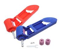 Uonlytech Affûteuse de Forets Portable Électrique pour Perceuse 2-125 MM Meule Rapide avec Kit Accessoires Complet Outil d'Affûtage Manuel Polyvalent pour Usage Professionnel et Amateur