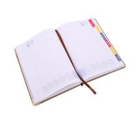 Uonlytech Agenda Annuel 2027 en Papier et Pu Couleur Kaki, Planificateur Portable avec Organisation Quotidienne et Mensuelle pour Rendez-gestion des Tâches