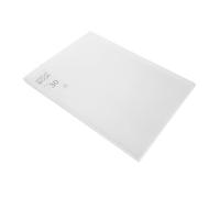 Uonlytech Album de Rangement pour Diamant Portfolio Durable et Portable pour Stockage et Protection des Dessins DIY Pages Transparentes Blanc