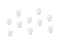 Uonlytech Ampoules LED Miroir Maquillage 10 Pièces Éclairage Réglable sans Fil Lampe de Coiffeuse à Gradation Multifonction Facile à Installer Pâte Adhésive pour Miroir de Maquillage