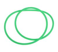 Uonlytech Anneau de Palier Rond en Pu pour Sèche-linge Surface Lisse Couture, Composant Solide pour Tambour de Sécheuse à Vêtements Vert
