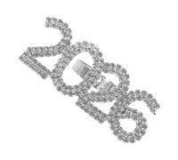 Uonlytech Bague Ouverte Réglable Femme avec Numéro Anneau Élégant Unique Ajustable pour Fêtes et Événements