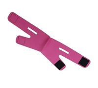 Uonlytech Bande de Lifting Visage Mentonnière Rose Fuchsia Masque Amincissant Visage pour Double Menton Appareil Tonifiant Unisexe Soin Remodelant Contour V Bandage Liftant Anti-rides